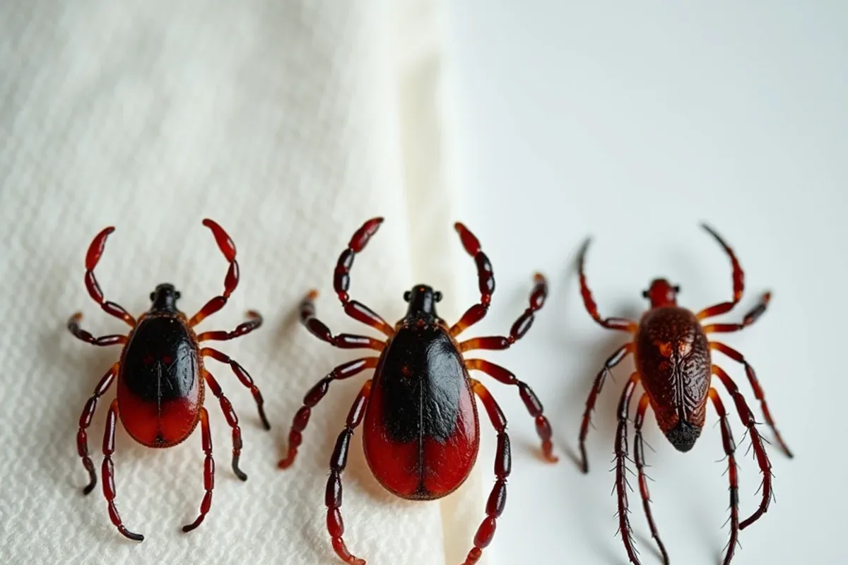 Lone star, American dog and blacklegged ticks compared side by side